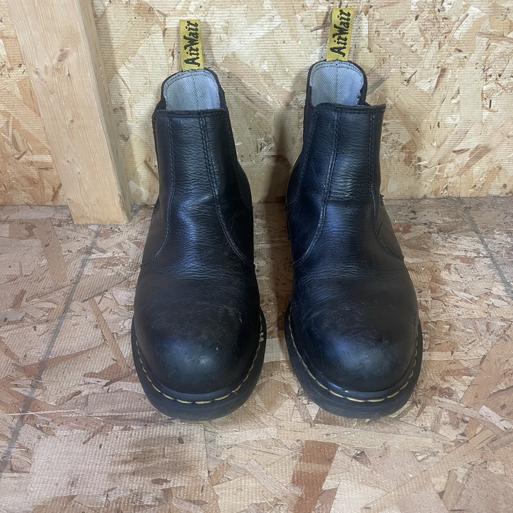 Doc Martens Steel Toe Chelsea Boot Size 10 Black Slip Resistant Safety Shoe